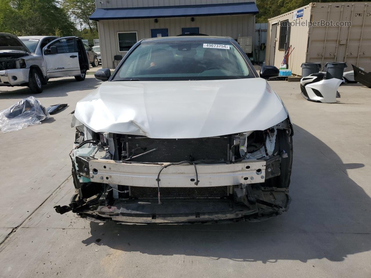 2019 Toyota Camry Xse Белый vin: 4T1B61HK1KU274916