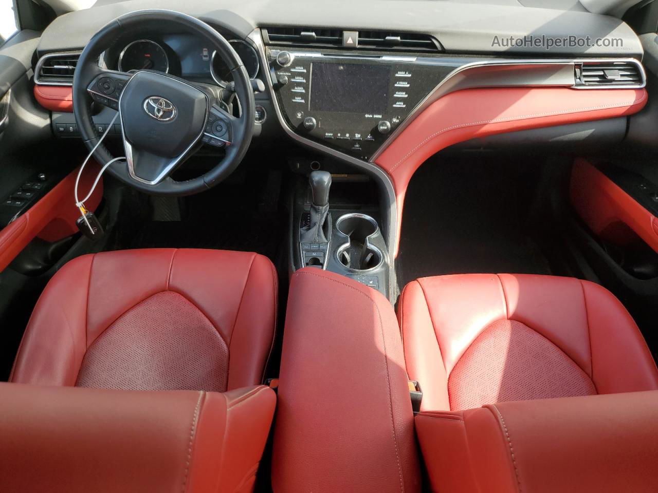 2019 Toyota Camry Xse Белый vin: 4T1B61HK1KU274916