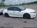 2019 Toyota Camry Xse White vin: 4T1B61HK1KU278870