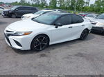 2019 Toyota Camry Xse White vin: 4T1B61HK1KU278870