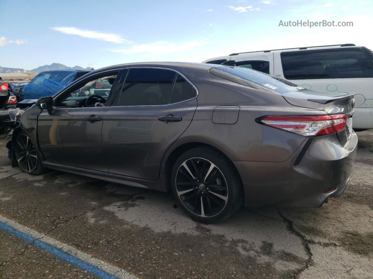 2019 Toyota Camry Xse Gray vin: 4T1B61HK1KU737556