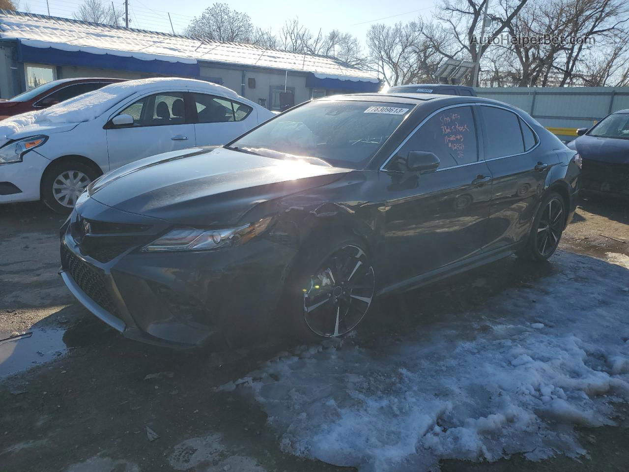 2019 Toyota Camry Xse Black vin: 4T1B61HK2KU226115