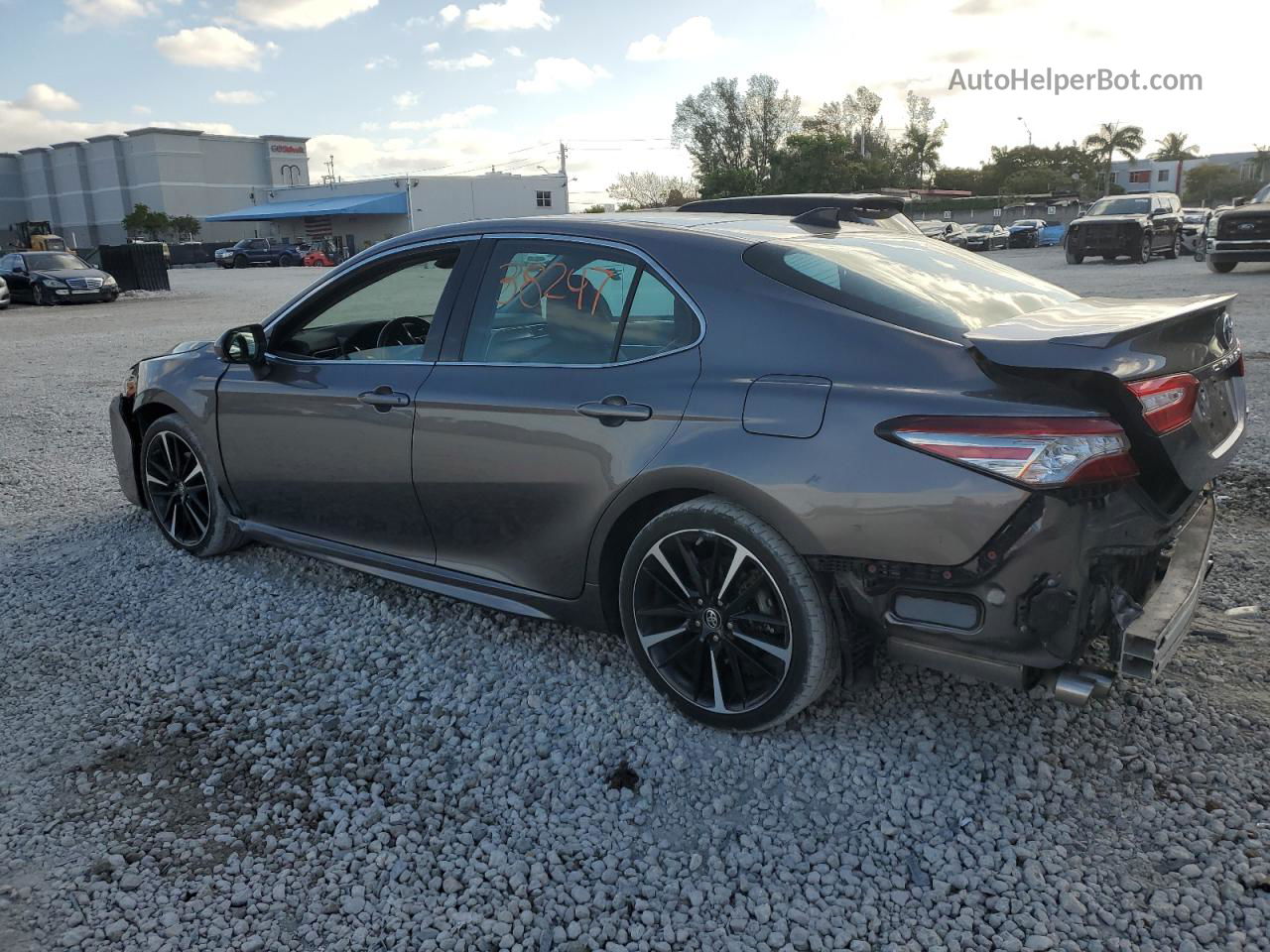 2019 Toyota Camry Xse Gray vin: 4T1B61HK2KU808019