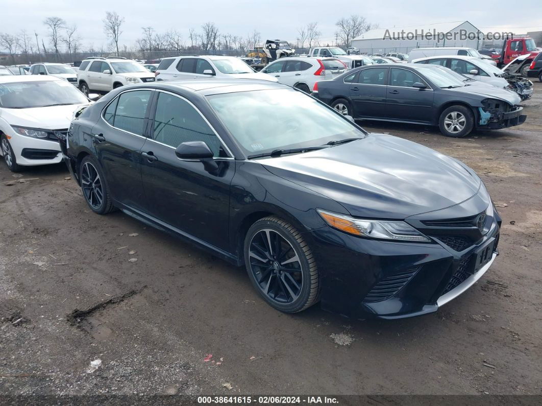 2019 Toyota Camry Xse Black vin: 4T1B61HK2KU850058