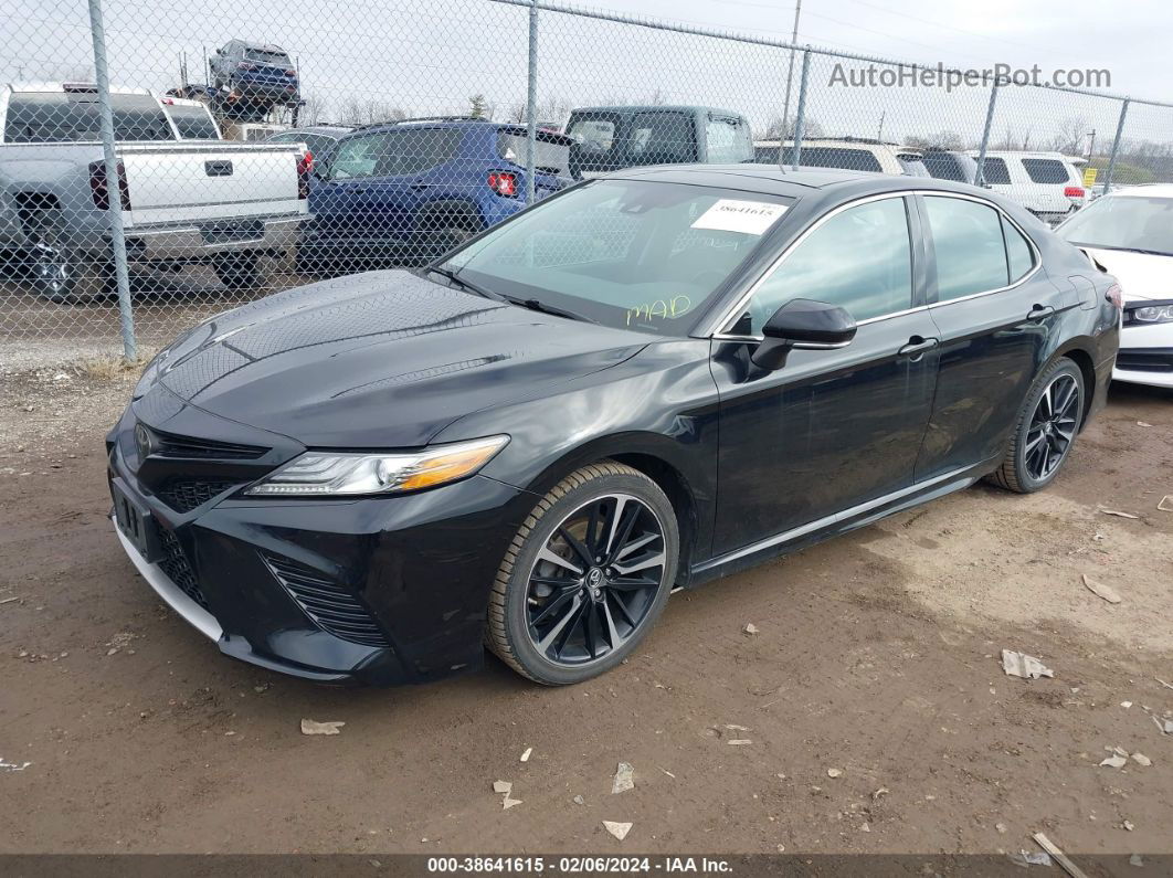 2019 Toyota Camry Xse Black vin: 4T1B61HK2KU850058