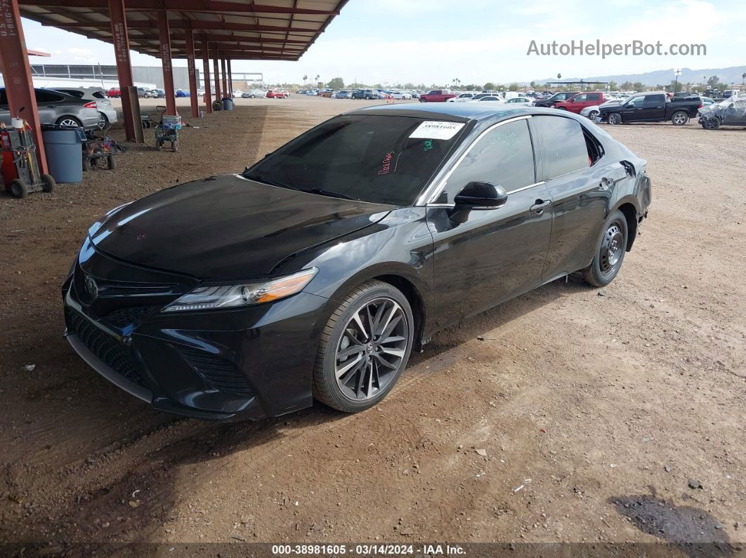 2019 Toyota Camry Xse Черный vin: 4T1B61HK3KU198969