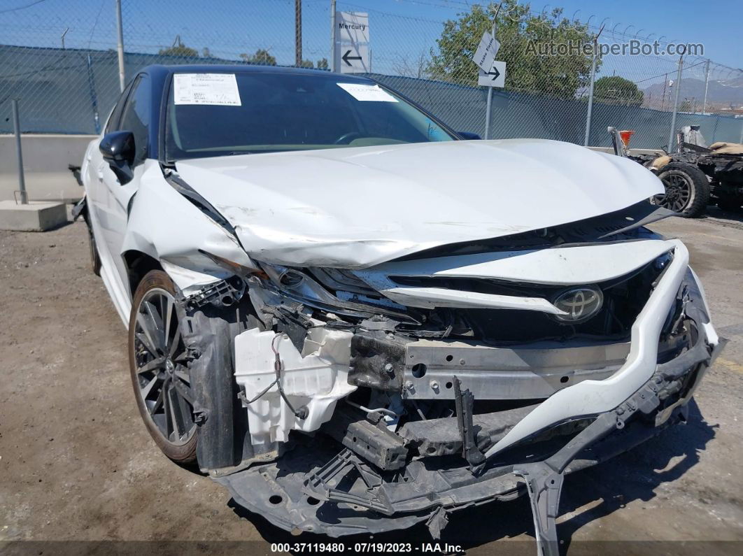 2019 Toyota Camry Xse Белый vin: 4T1B61HK3KU239861