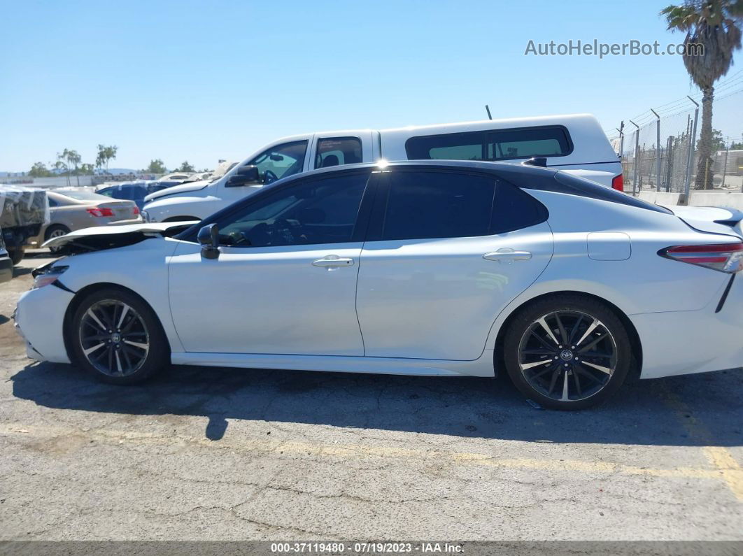 2019 Toyota Camry Xse White vin: 4T1B61HK3KU239861