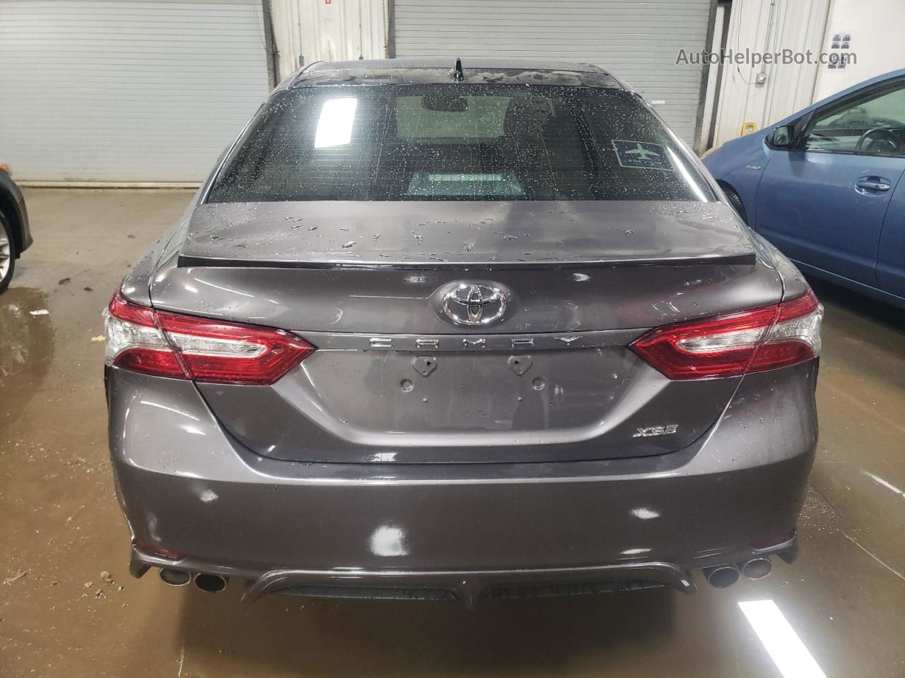 2019 Toyota Camry Xse Серый vin: 4T1B61HK3KU801533