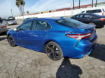 2019 Toyota Camry Xse Blue vin: 4T1B61HK4KU214497