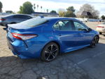 2019 Toyota Camry Xse Blue vin: 4T1B61HK4KU214497