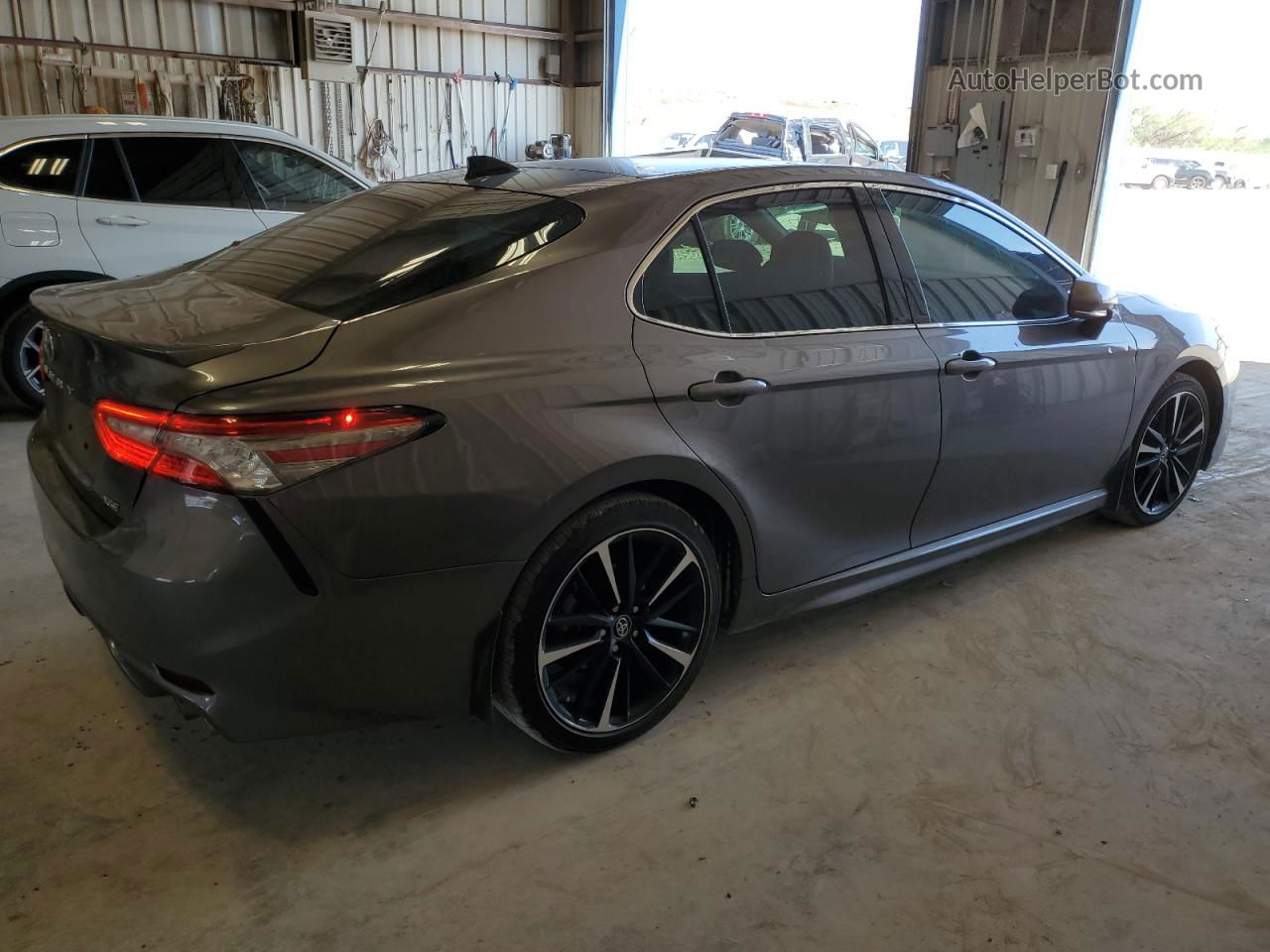 2019 Toyota Camry Xse Gray vin: 4T1B61HK4KU735333