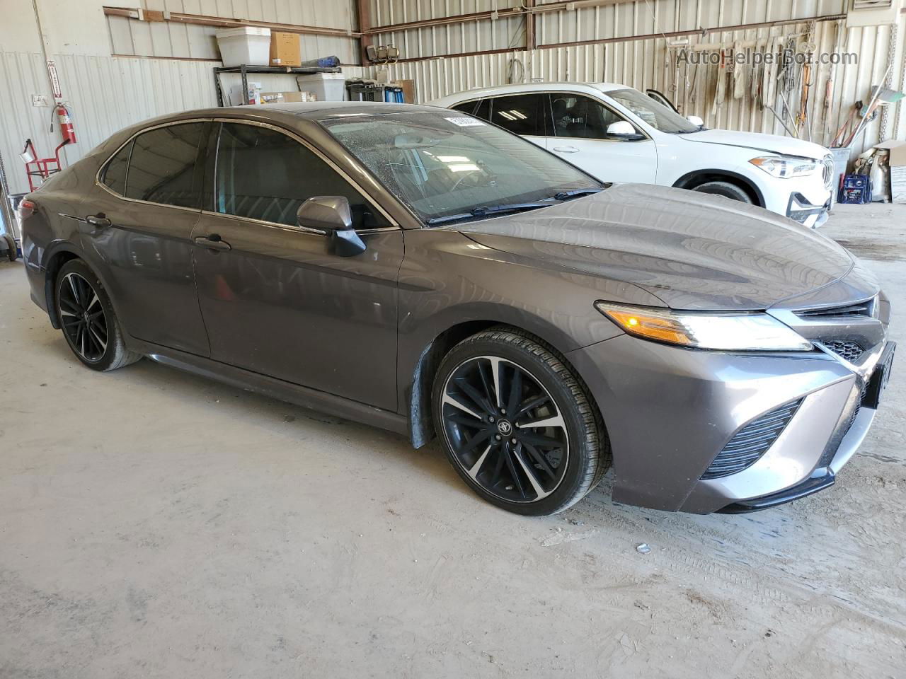 2019 Toyota Camry Xse Gray vin: 4T1B61HK4KU735333