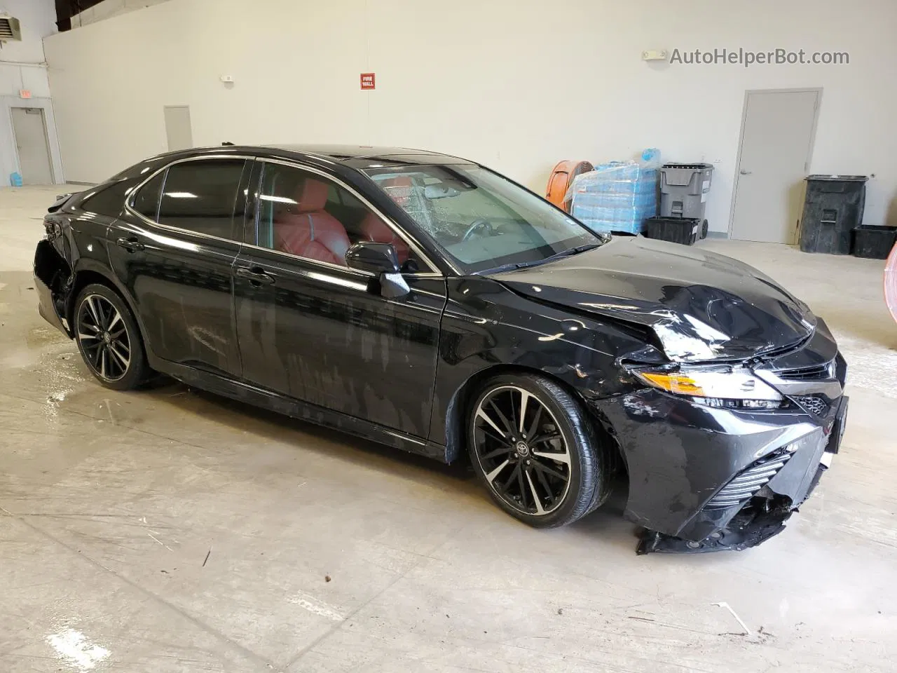 2019 Toyota Camry Xse Black vin: 4T1B61HK5KU160188