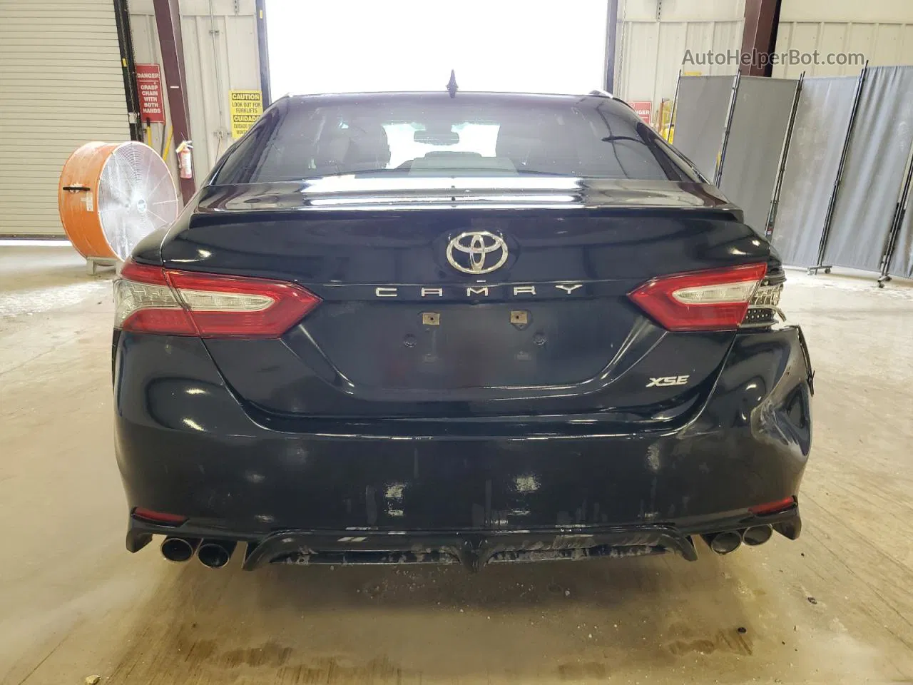 2019 Toyota Camry Xse Black vin: 4T1B61HK5KU160188