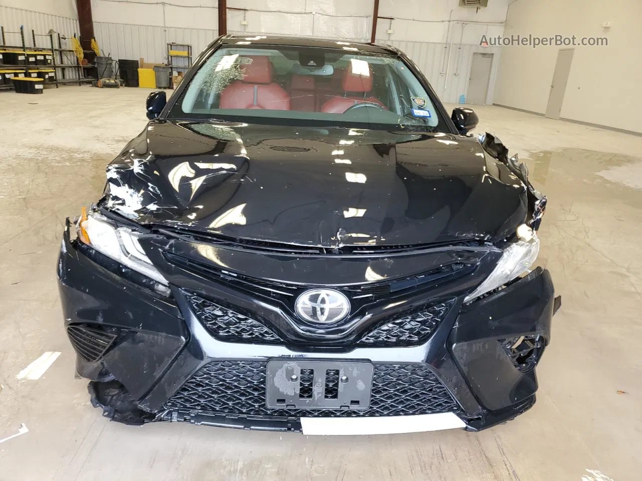 2019 Toyota Camry Xse Black vin: 4T1B61HK5KU160188