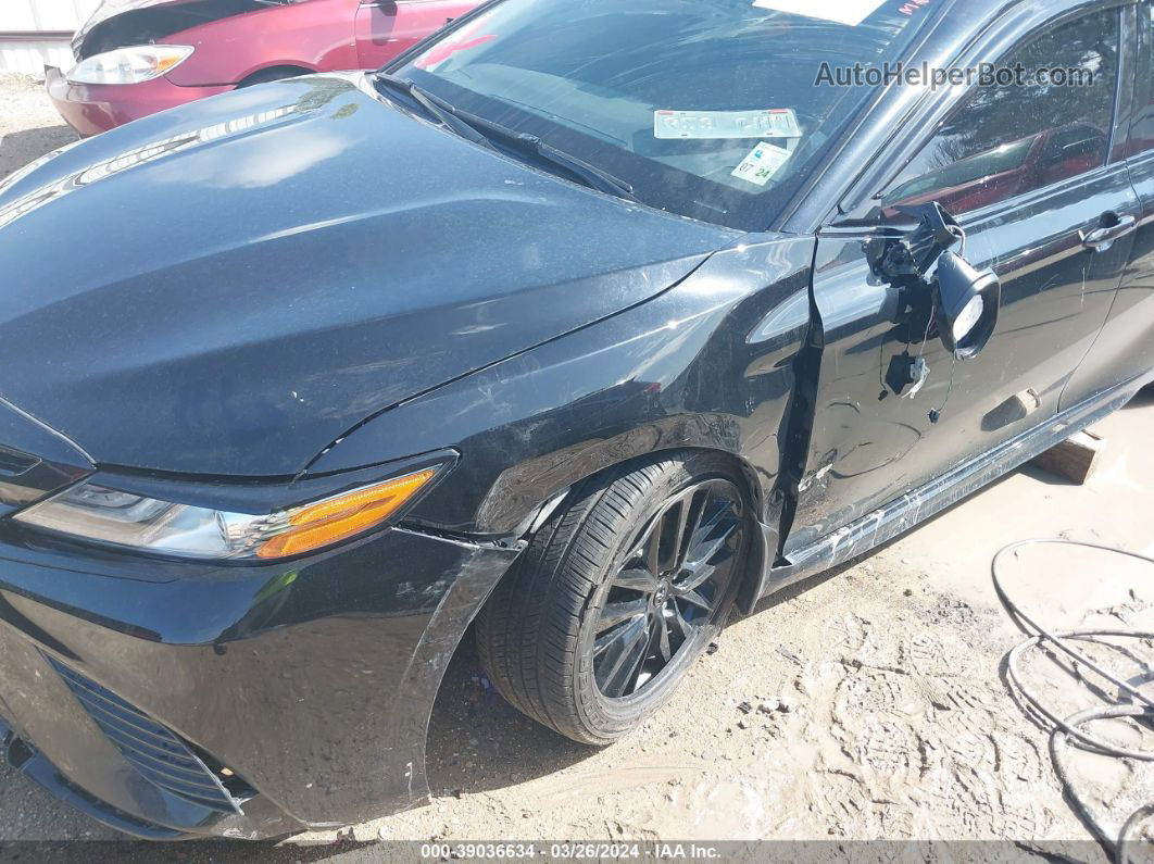 2019 Toyota Camry Xse Black vin: 4T1B61HK5KU165018