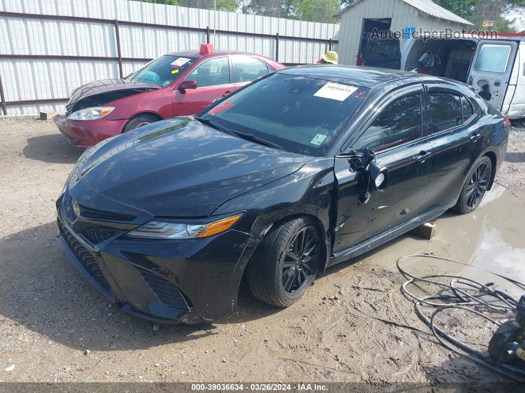 2019 Toyota Camry Xse Black vin: 4T1B61HK5KU165018