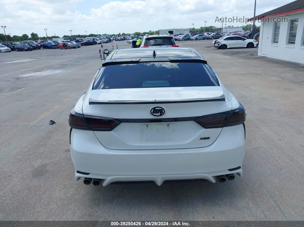 2019 Toyota Camry Xse Белый vin: 4T1B61HK5KU213682