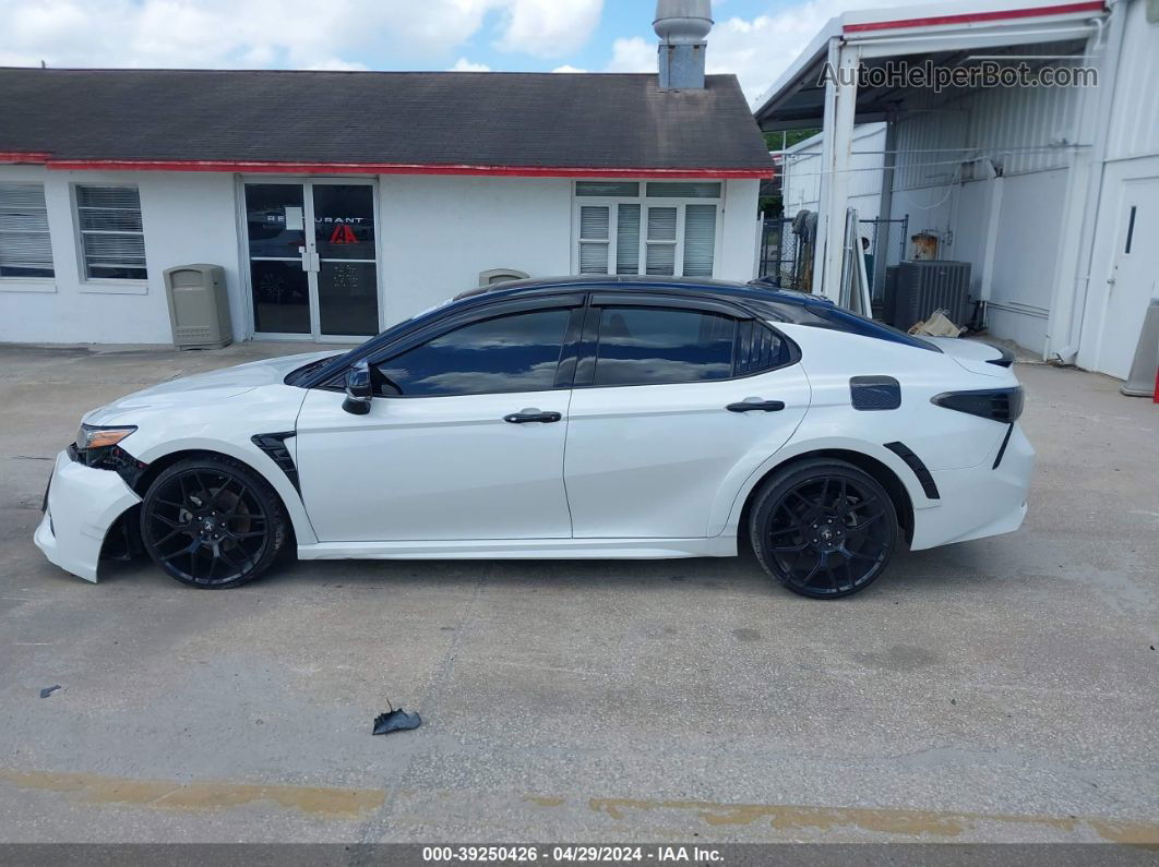 2019 Toyota Camry Xse White vin: 4T1B61HK5KU213682