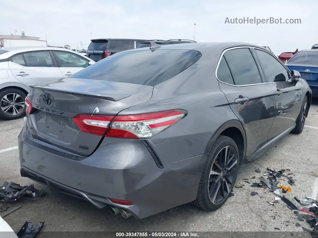 2019 Toyota Camry Xse Серый vin: 4T1B61HK5KU268052