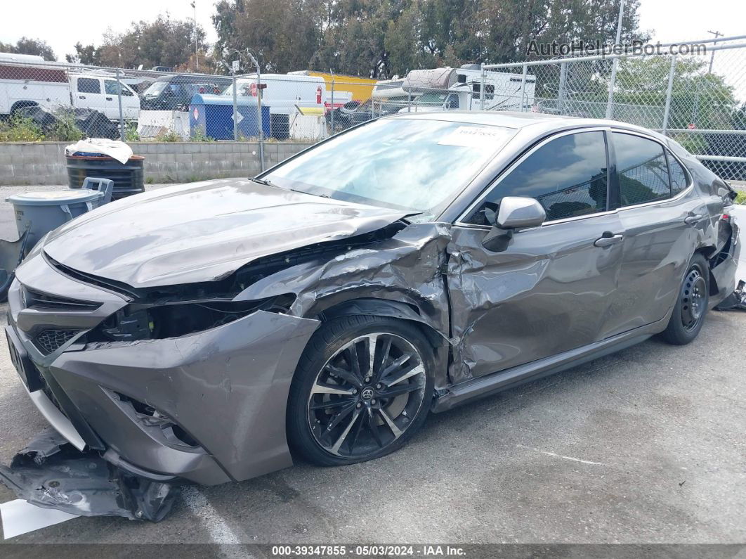 2019 Toyota Camry Xse Gray vin: 4T1B61HK5KU268052