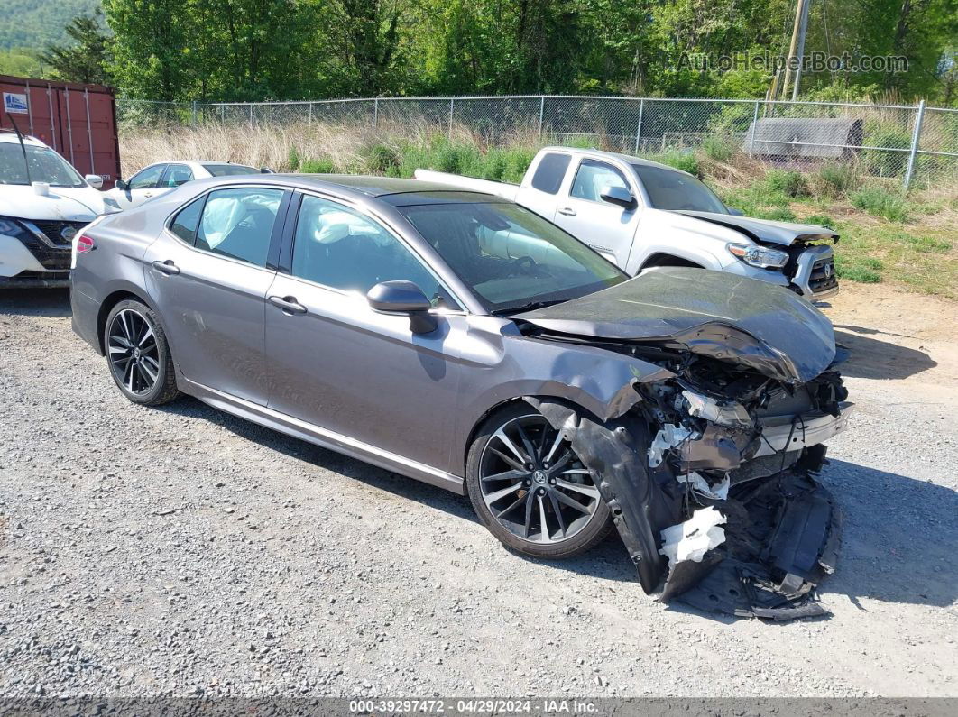 2019 Toyota Camry Xse Gray vin: 4T1B61HK5KU282663