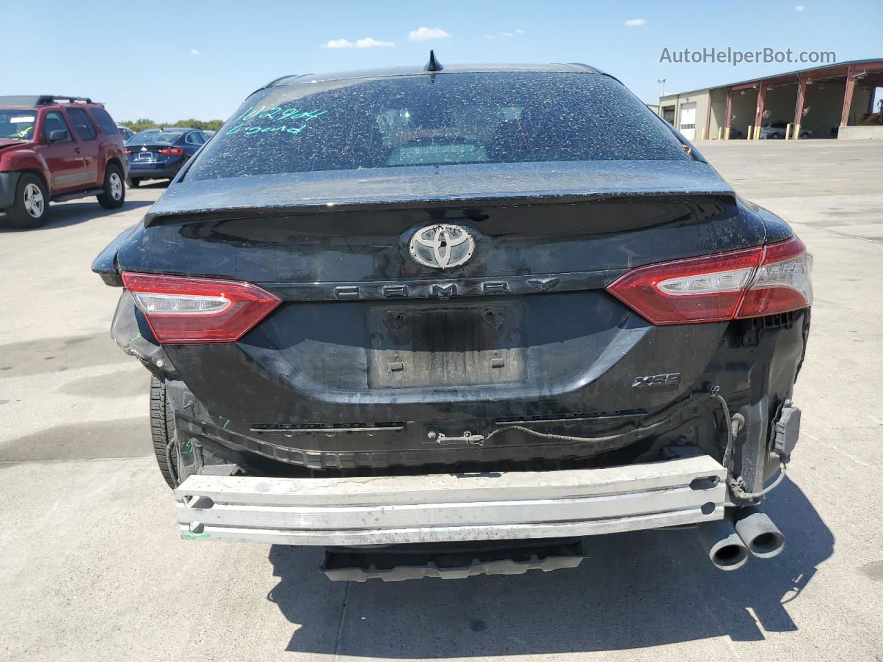 2019 Toyota Camry Xse Black vin: 4T1B61HK5KU831214