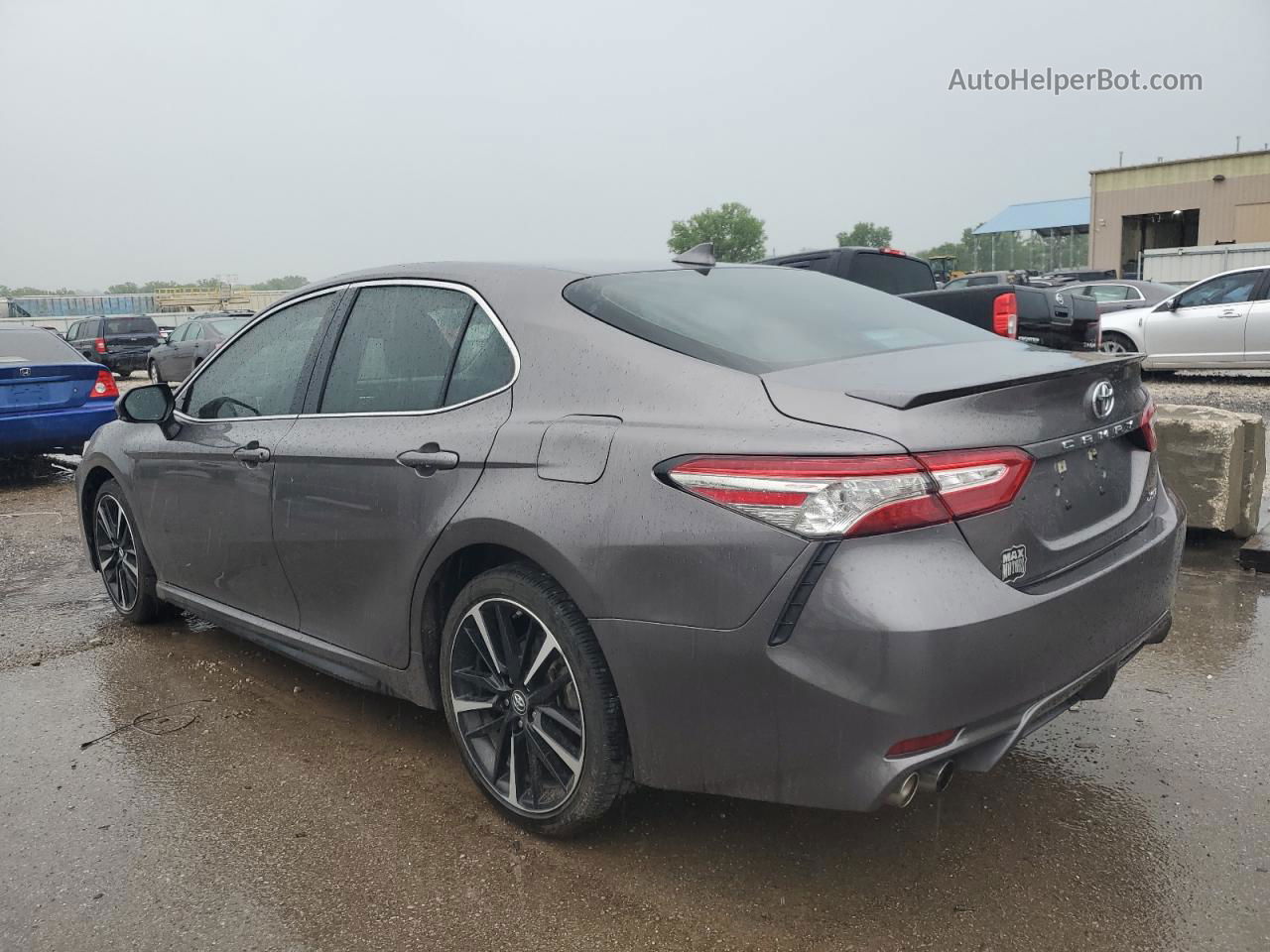 2019 Toyota Camry Xse Silver vin: 4T1B61HK5KU852404