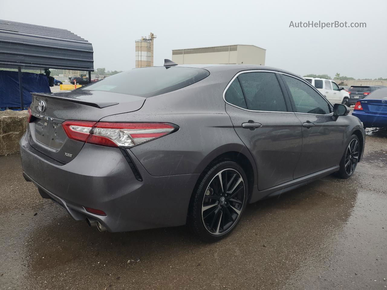 2019 Toyota Camry Xse Silver vin: 4T1B61HK5KU852404