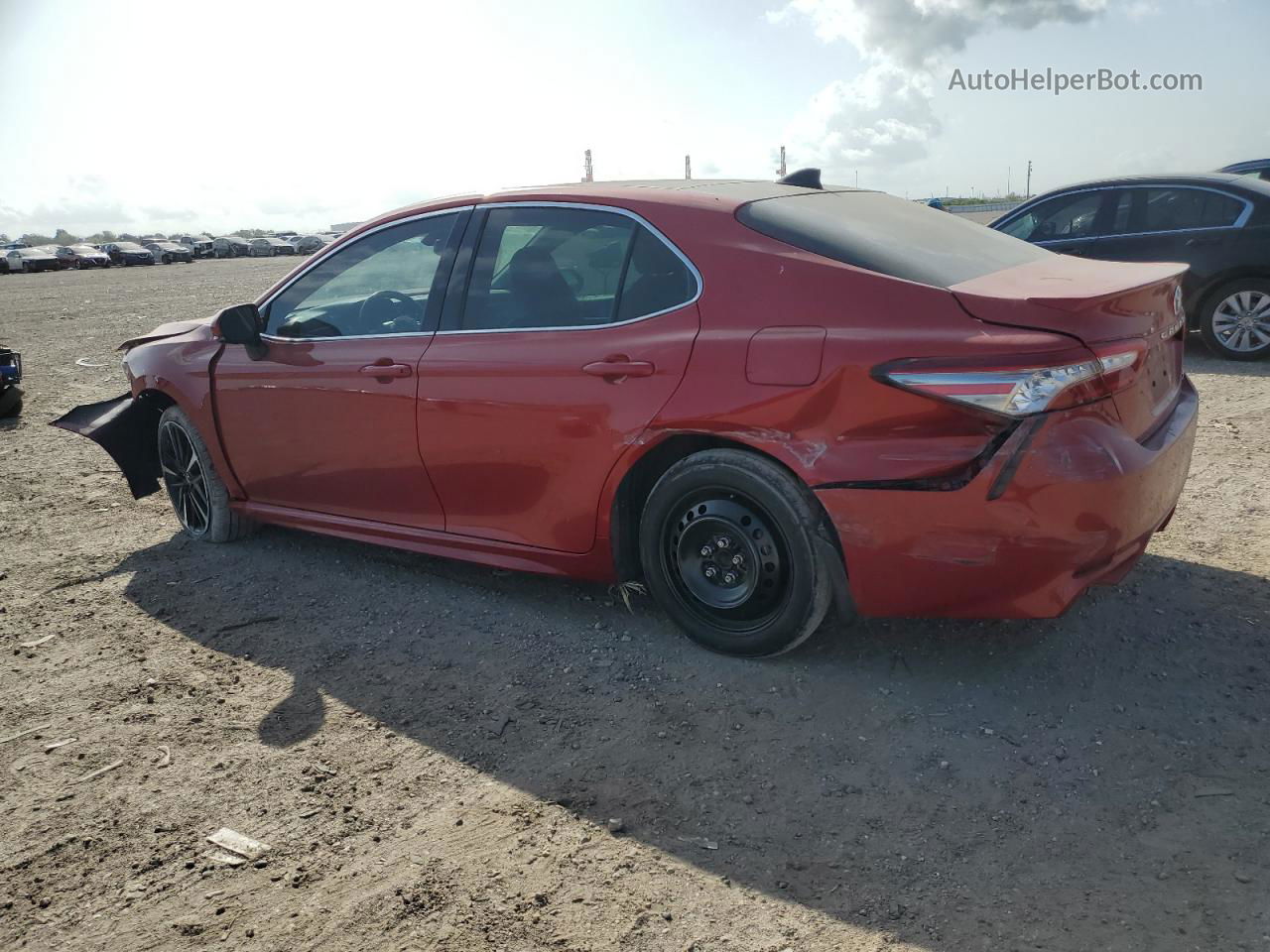 2019 Toyota Camry Xse Red vin: 4T1B61HK6KU264964