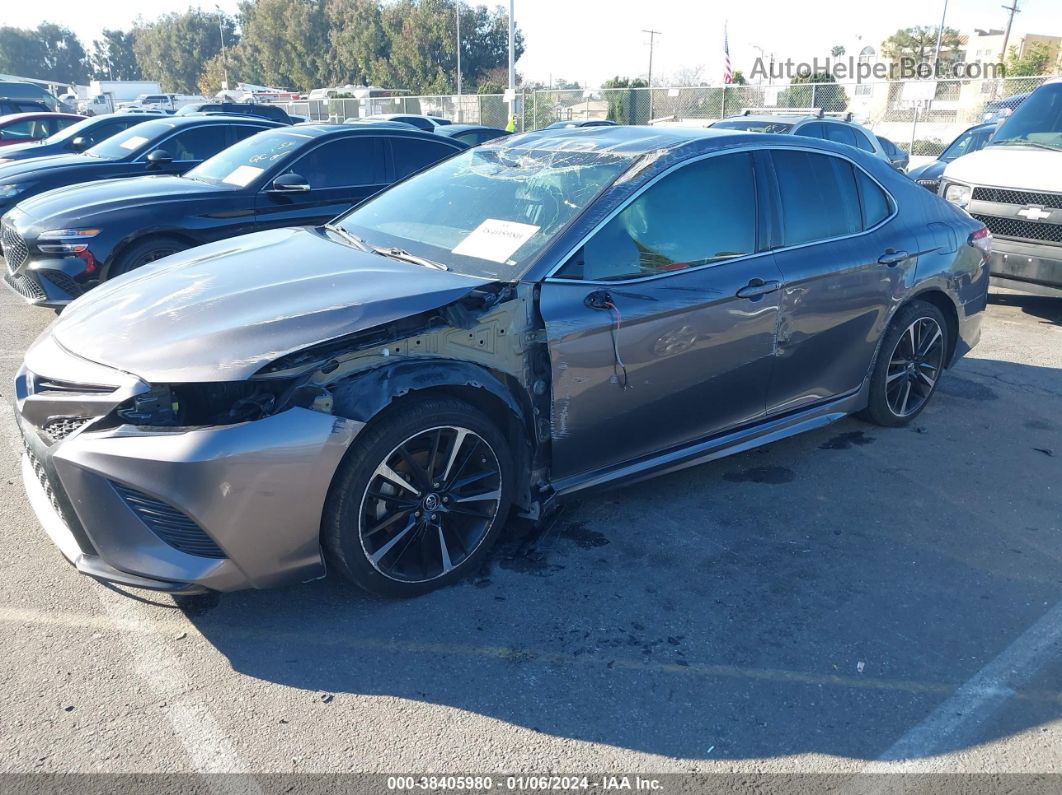 2019 Toyota Camry Xse Gray vin: 4T1B61HK6KU710630