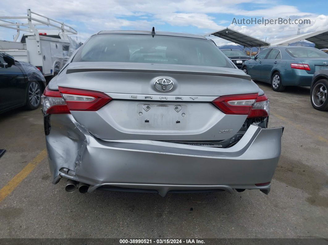 2019 Toyota Camry Xse Silver vin: 4T1B61HK6KU739478