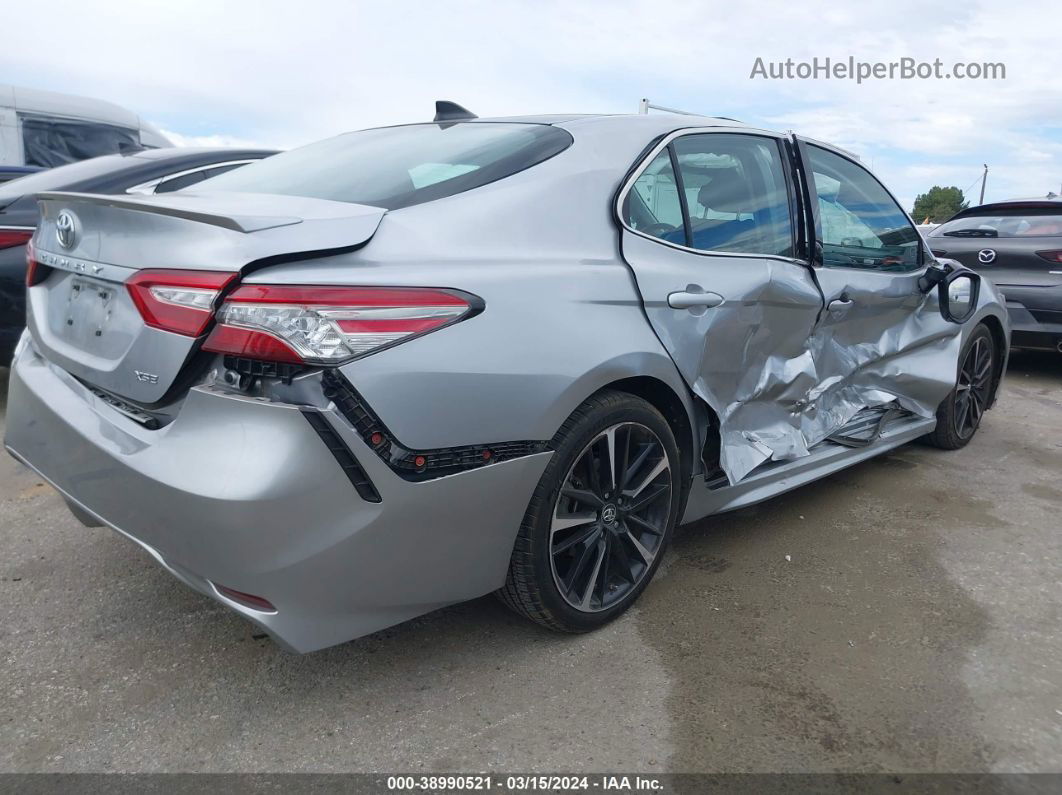 2019 Toyota Camry Xse Silver vin: 4T1B61HK6KU739478