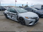 2019 Toyota Camry Xse Silver vin: 4T1B61HK6KU739478