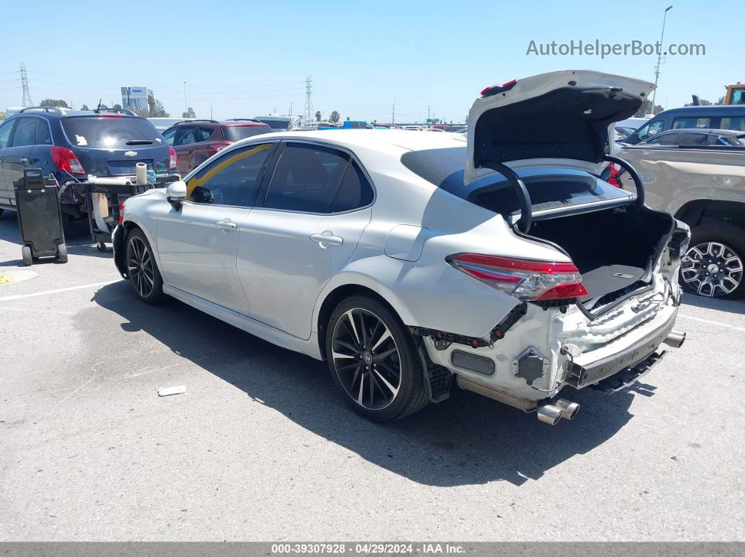 2019 Toyota Camry Xse White vin: 4T1B61HK6KU755146