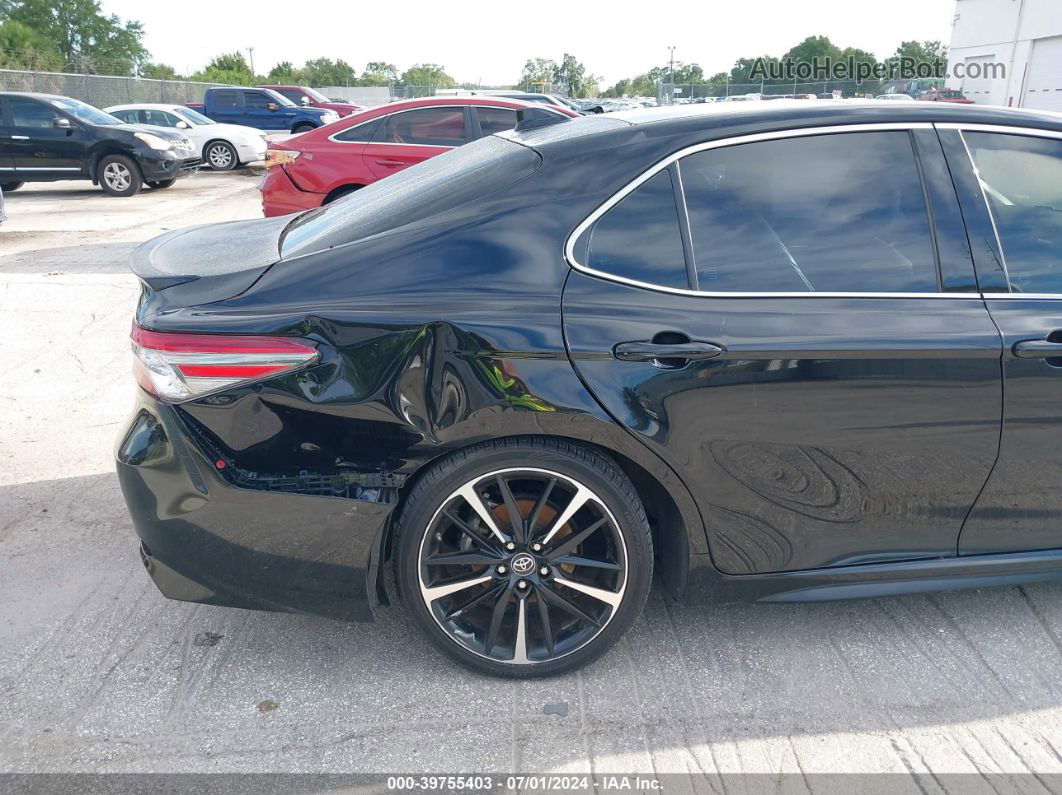 2019 Toyota Camry Xse Black vin: 4T1B61HK6KU762341