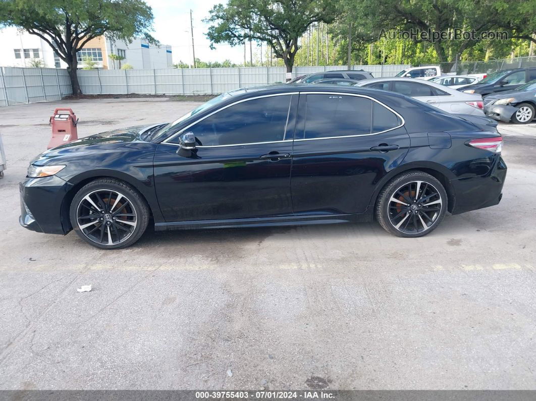 2019 Toyota Camry Xse Black vin: 4T1B61HK6KU762341