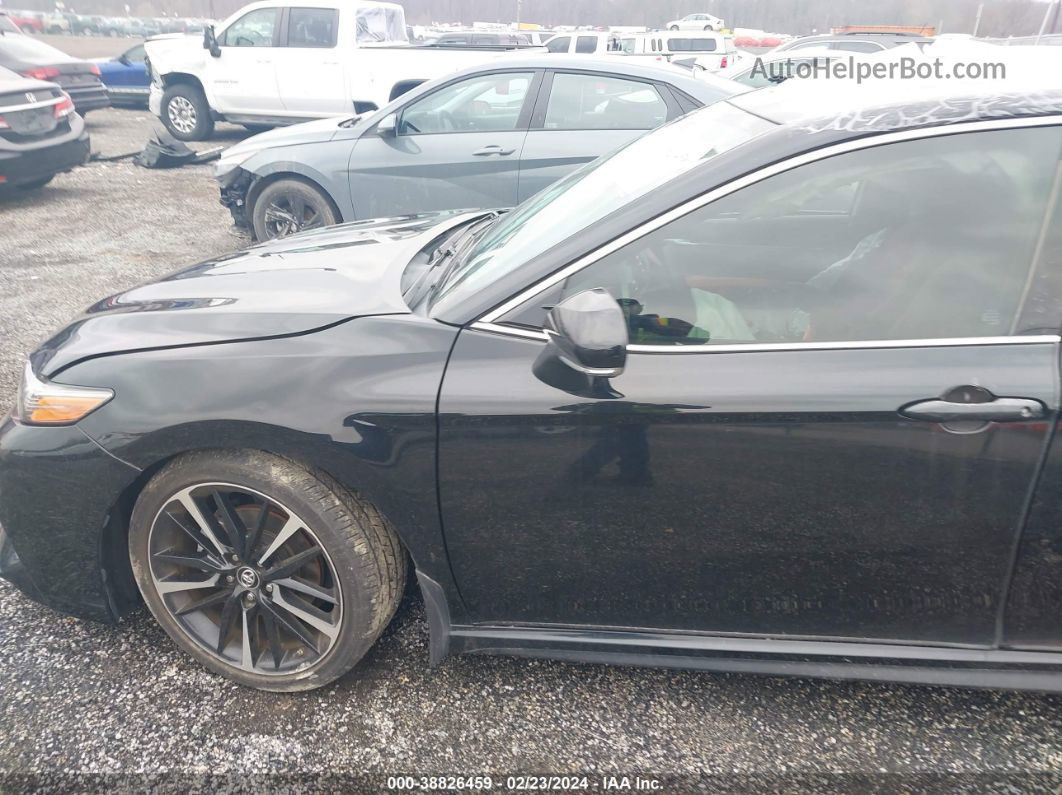 2019 Toyota Camry Xse Черный vin: 4T1B61HK6KU845171