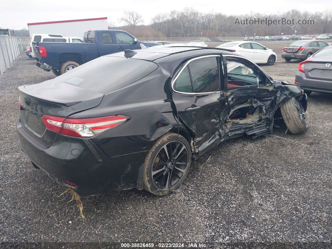 2019 Toyota Camry Xse Black vin: 4T1B61HK6KU845171