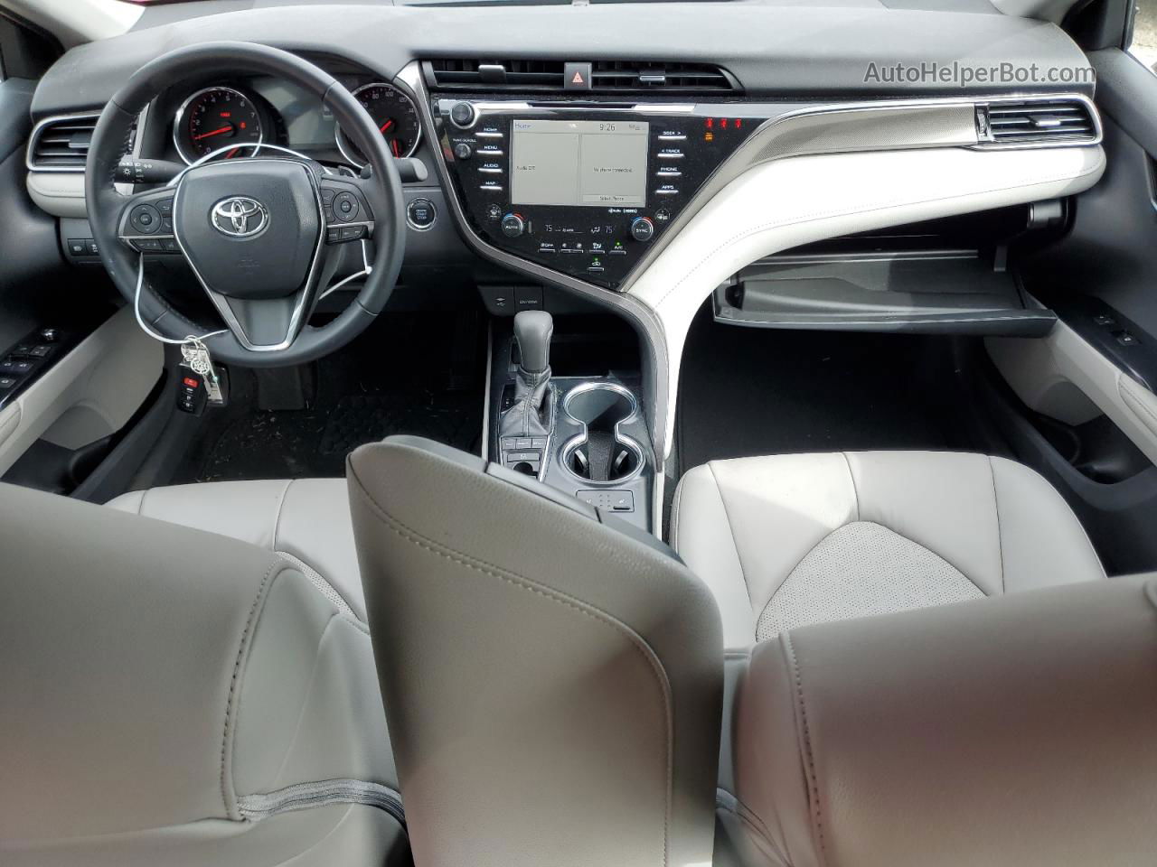 2019 Toyota Camry Xse Красный vin: 4T1B61HK7KU257702