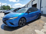 2019 Toyota Camry Xse Blue vin: 4T1B61HK7KU286438