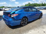 2019 Toyota Camry Xse Blue vin: 4T1B61HK7KU286438