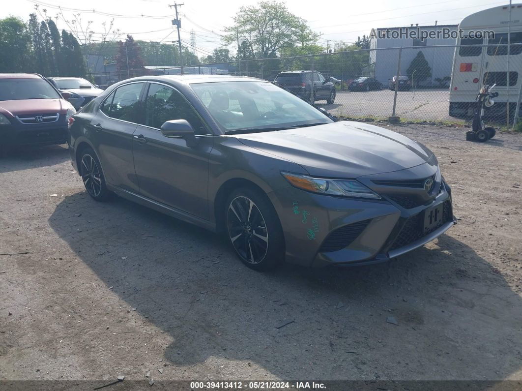 2019 Toyota Camry Xse Gray vin: 4T1B61HK7KU803026