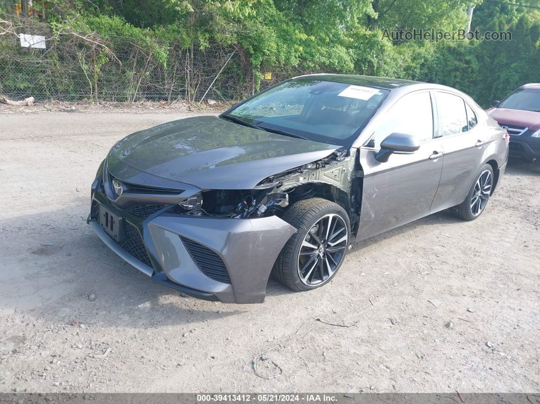 2019 Toyota Camry Xse Gray vin: 4T1B61HK7KU803026