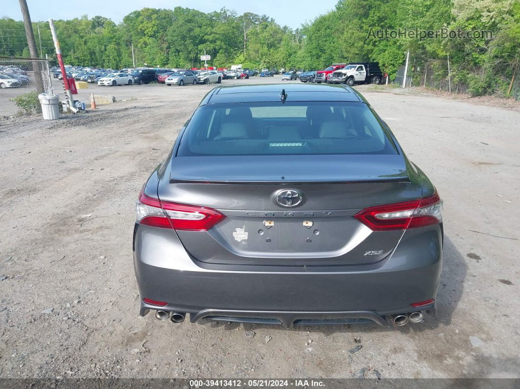 2019 Toyota Camry Xse Gray vin: 4T1B61HK7KU803026