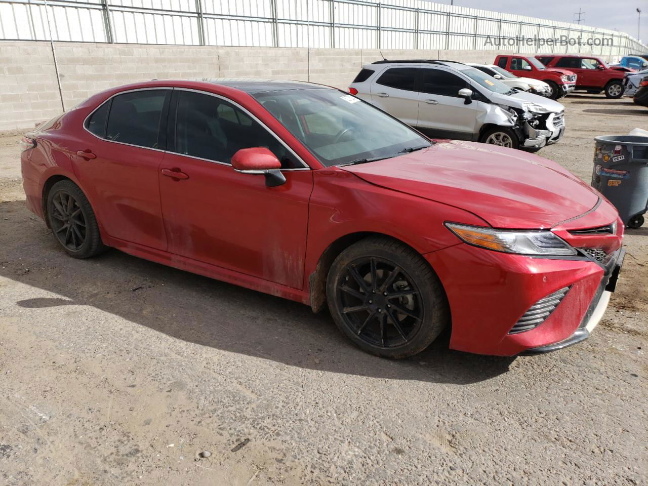 2019 Toyota Camry Xse Crimson vin: 4T1B61HK9KU163790