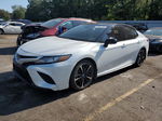 2019 Toyota Camry Xse White vin: 4T1B61HK9KU180816