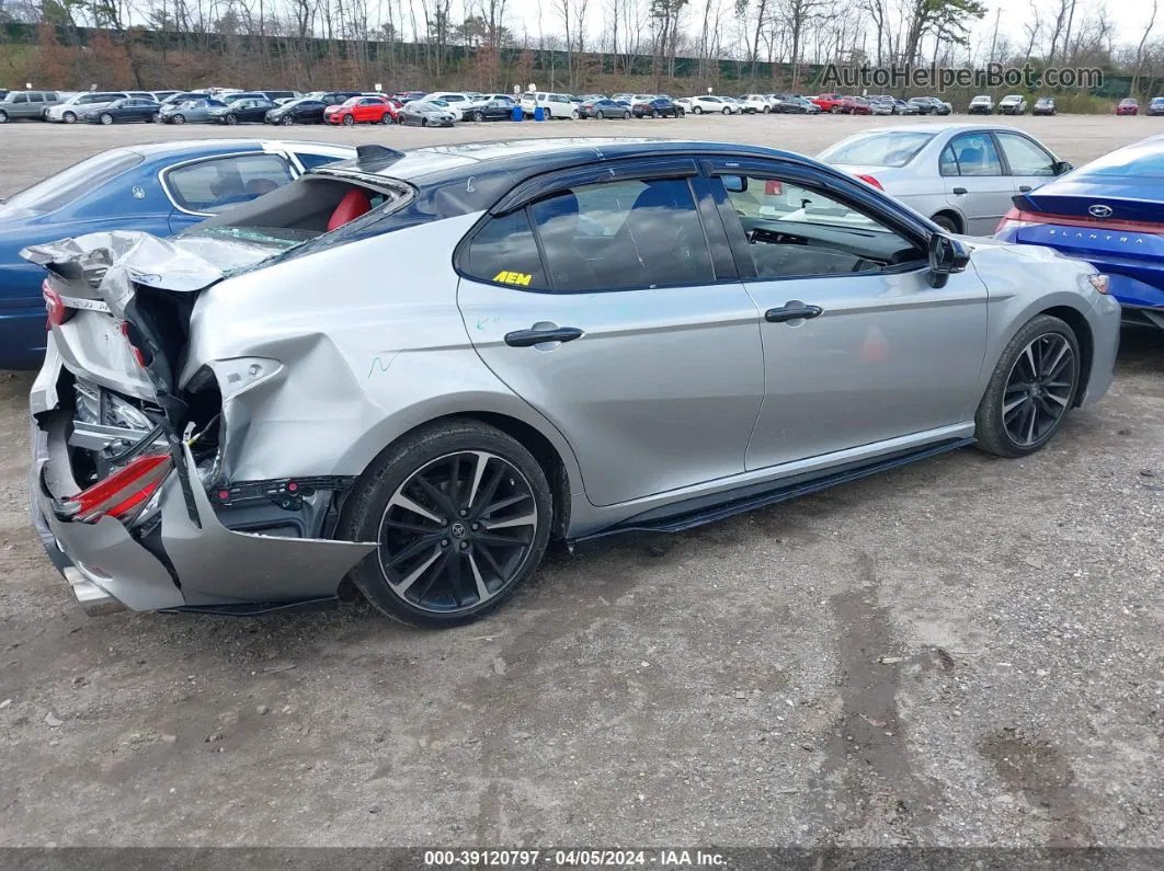 2019 Toyota Camry Xse Silver vin: 4T1B61HK9KU269298