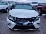 2019 Toyota Camry Xse White vin: 4T1B61HKXKU186785